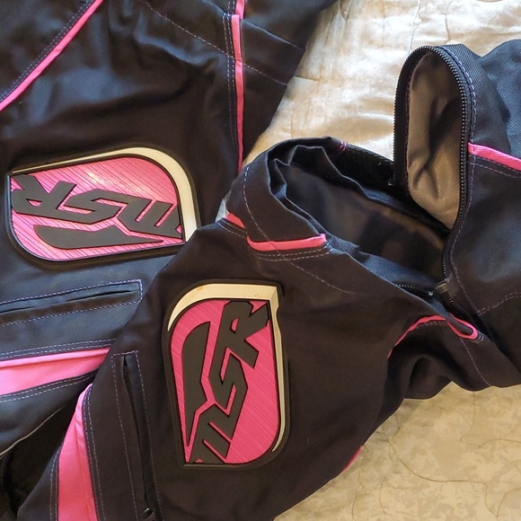 MSR Motorcycle Pants Women's sz 8 Zip off Pants Shorts like new - Picture 8 of 9